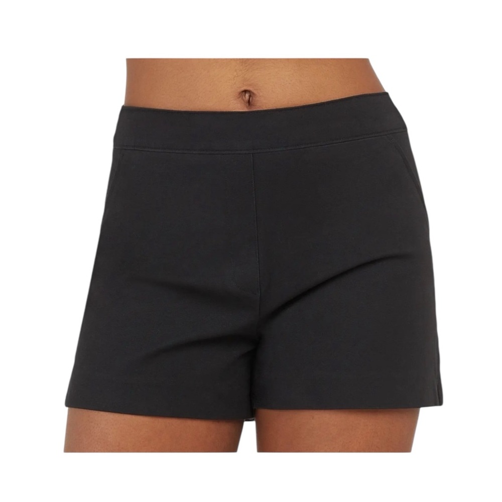 Spanx 3” Black Polished Shorts